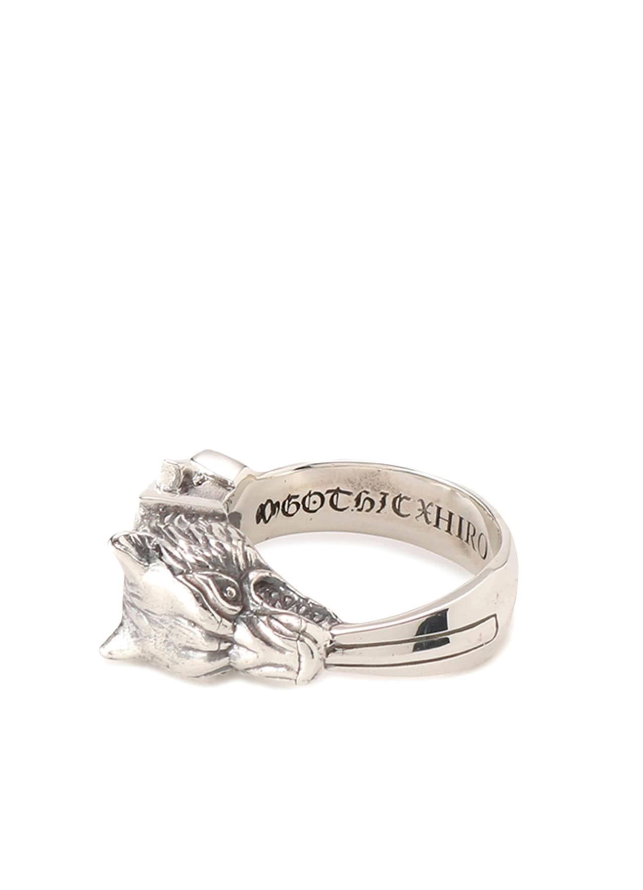 SILVER 950 WOLF DAGGER RING(11号 Silver): GOTHIC YOHJI YAMAMOTO