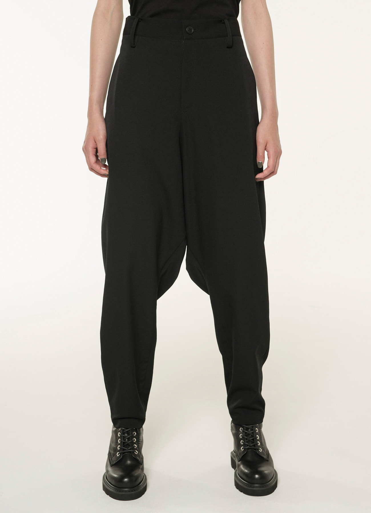 Standard W/Gabardine Sarrouel Pants(S Black): LIMI feu｜THE SHOP