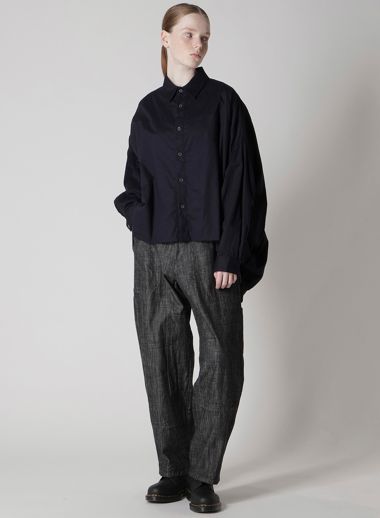 8OZ DENIM WORK PANTS(XS Black): Vintage 1.2｜THE SHOP YOHJI YAMAMOTO
