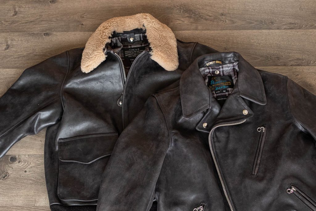 Schott for 3sixteen Perfecto and A-2 Flight Jackets (2020