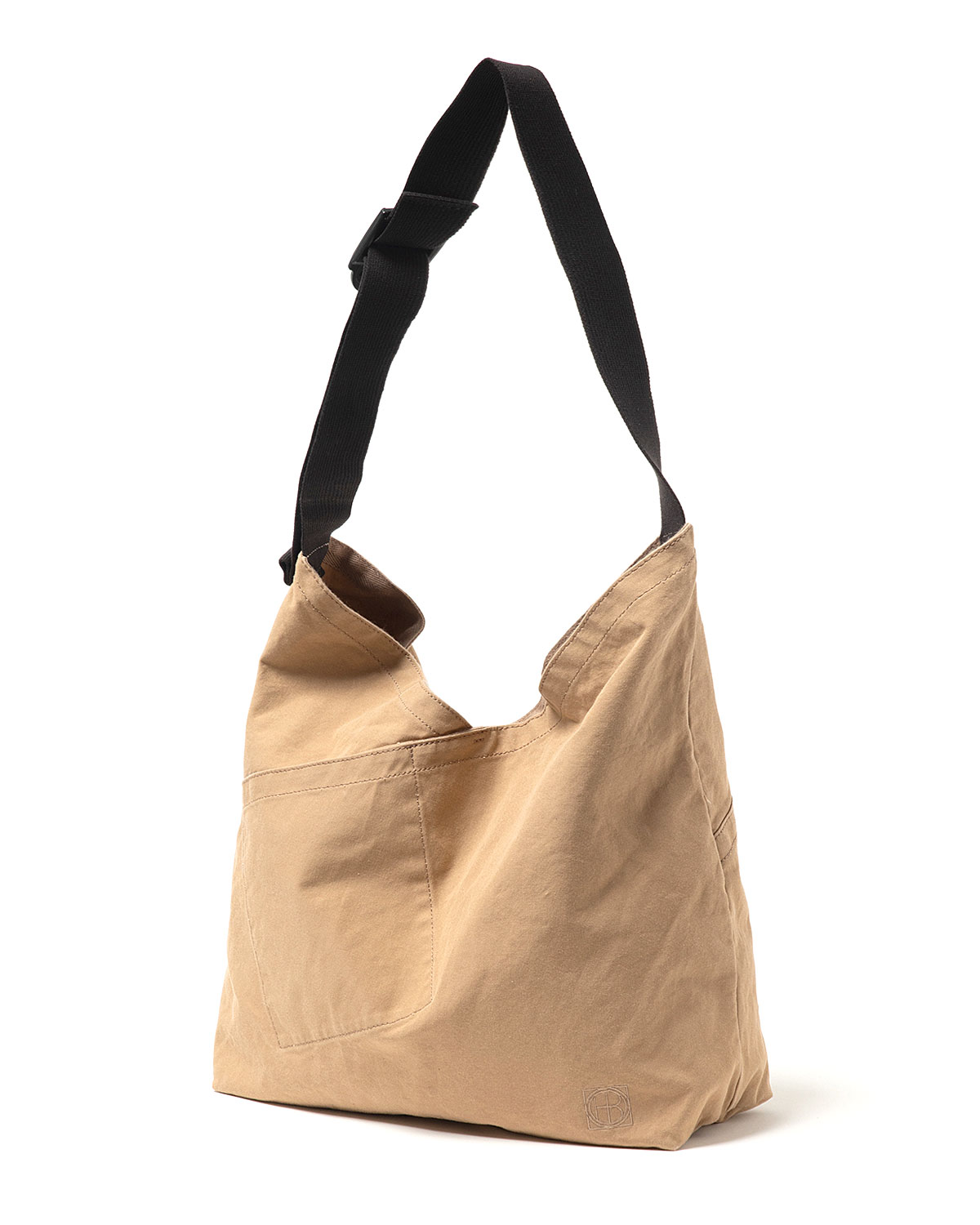 AZUMA SHOULDER BAG M LIGHT CANVAS | hobo