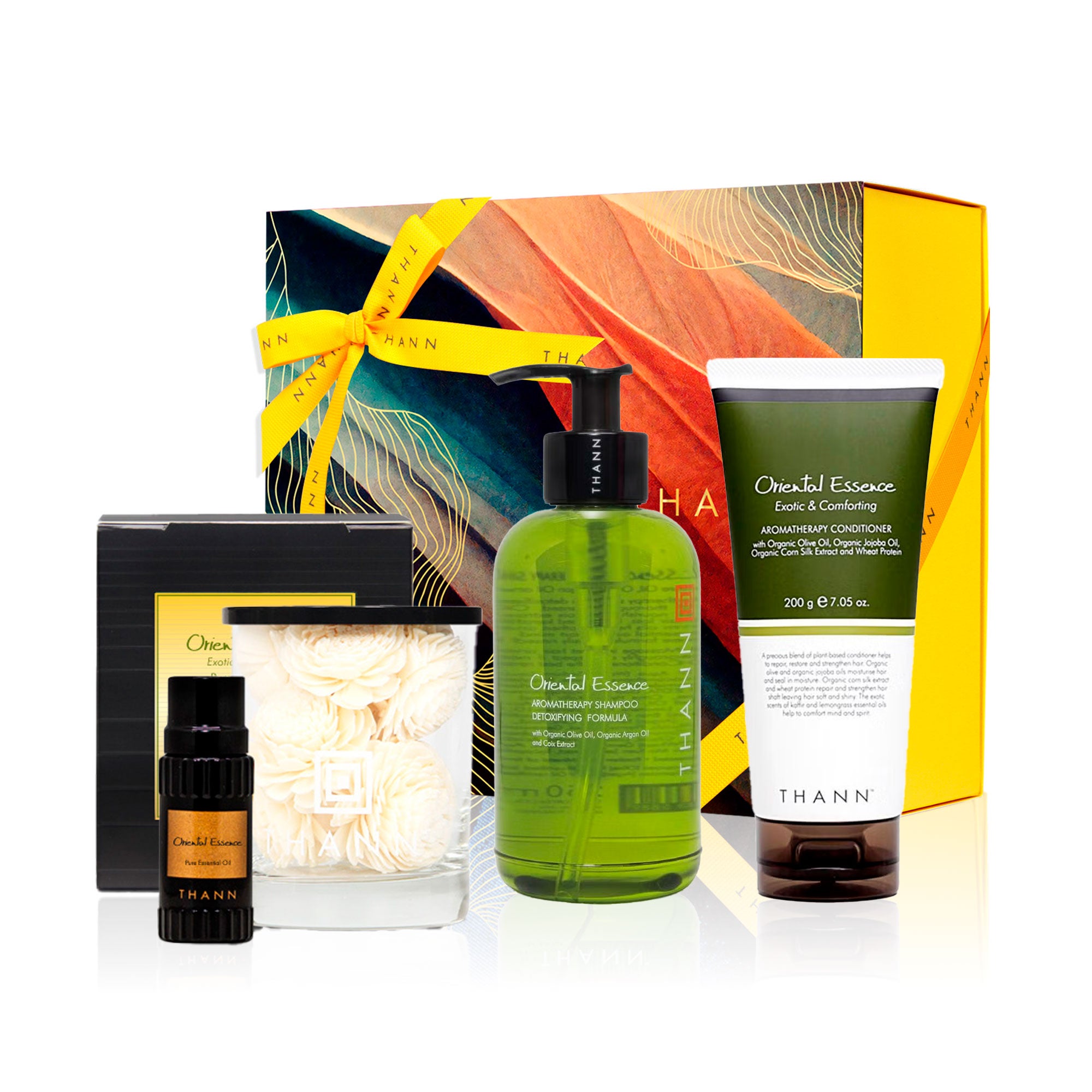 ギフトBOX入り】アロマ＆ボディケアセット OE《オリエンタルエッセンス