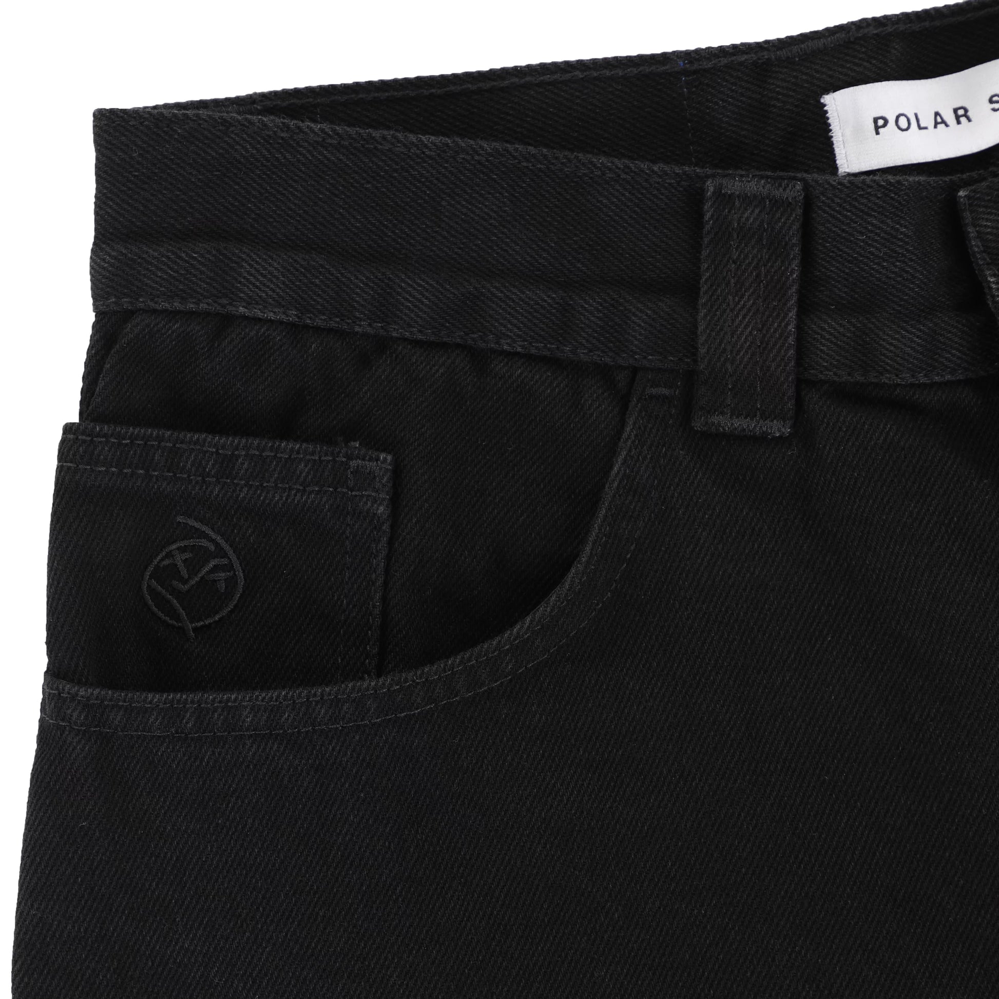 Polar | Big Boy Jeans - Pitch Black – THIS Skateshop