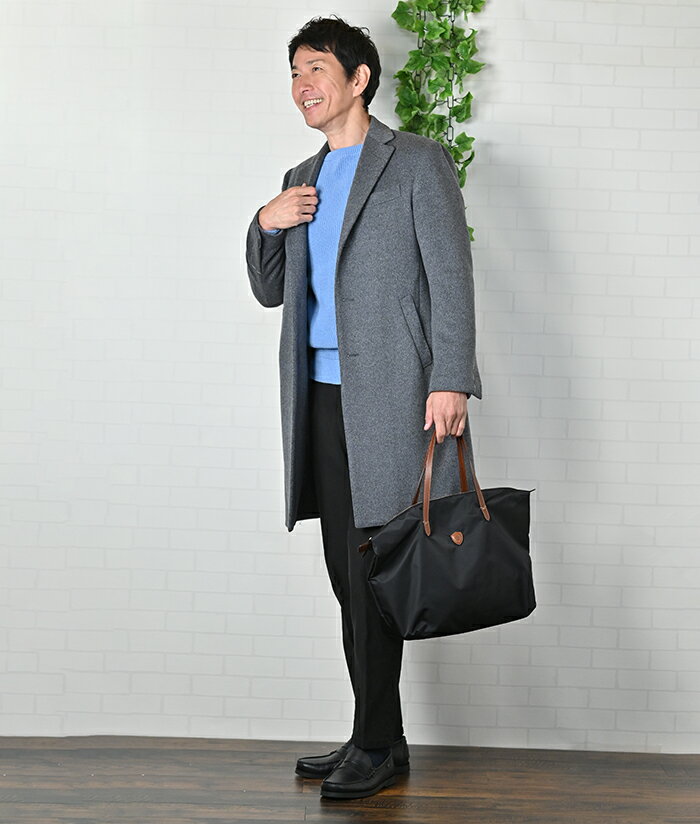 楽天市場】ラルディーニ LARDINI チェスターコート メンズ 段返り3つ釦