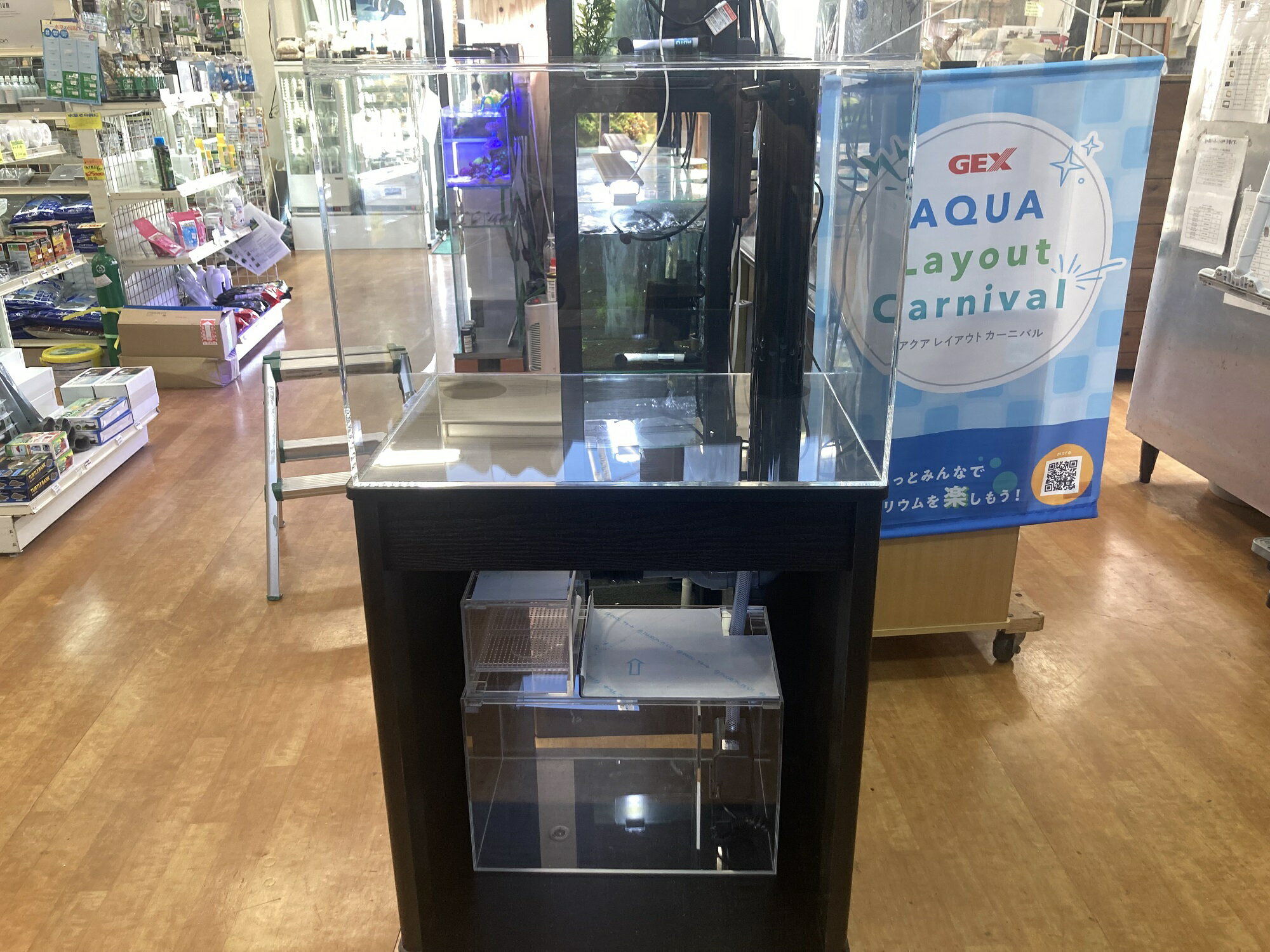 楽天市場】オーバーフロー水槽 アクリル セットの通販