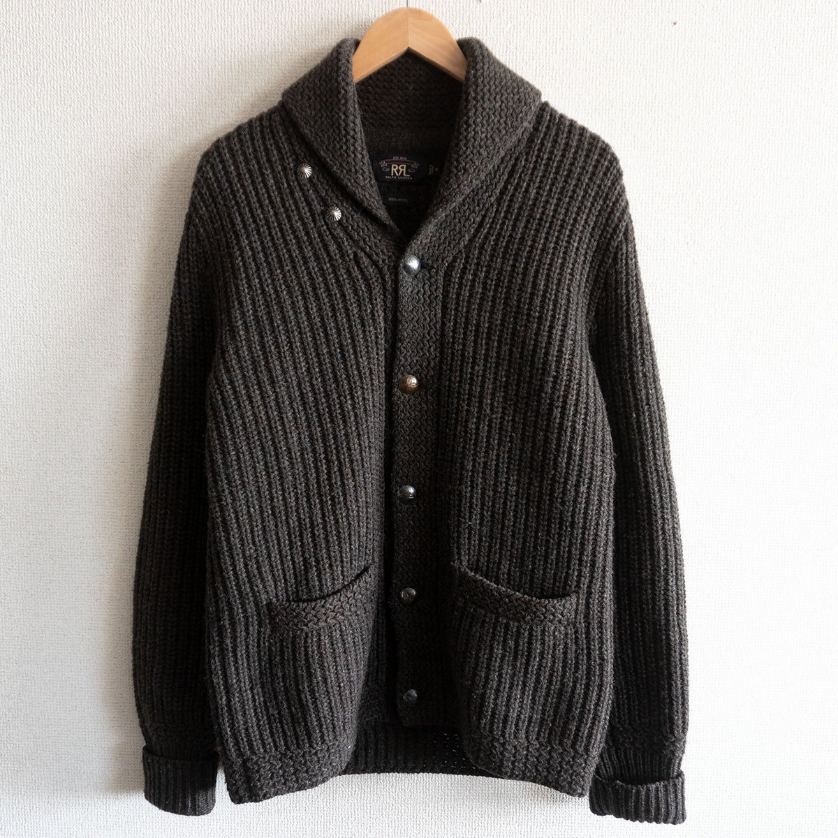楽天市場】RRL ショールカラー カーディガン（メンズファッション）の通販