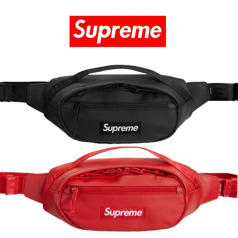 楽天市場】supreme leather waist bagの通販
