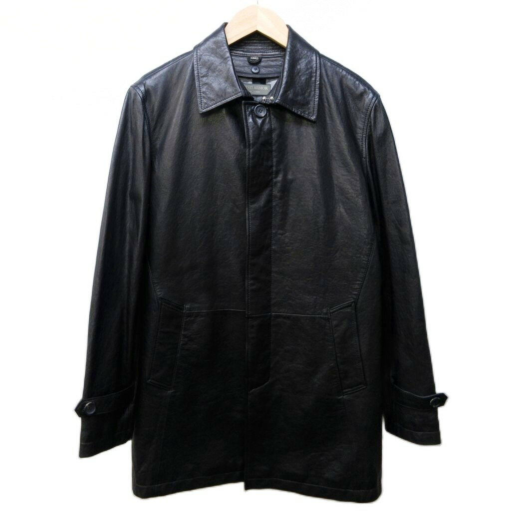ウインドアーマー レザージャケット USA Leather ストライプ ウインド