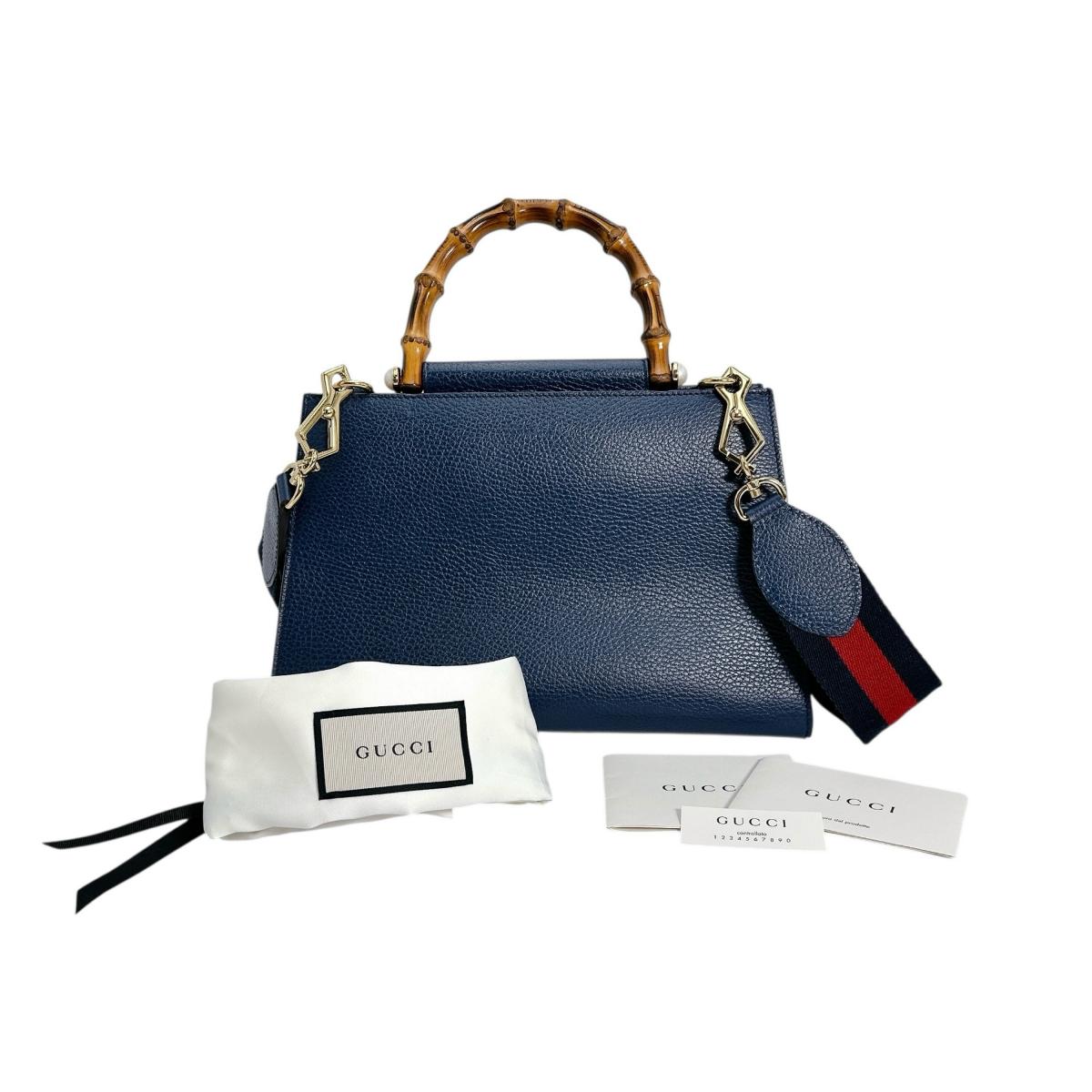 楽天市場】グッチ GUCCI（カラーブルー）（ハンドバッグ｜レディース