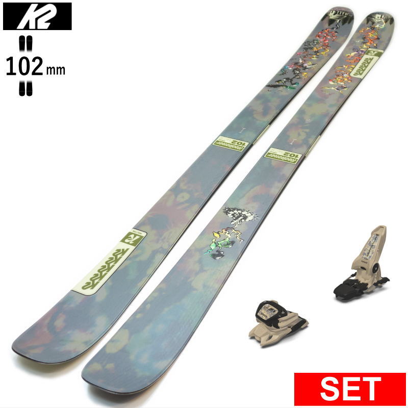 楽天市場】k2 スキー板 ツインチップの通販