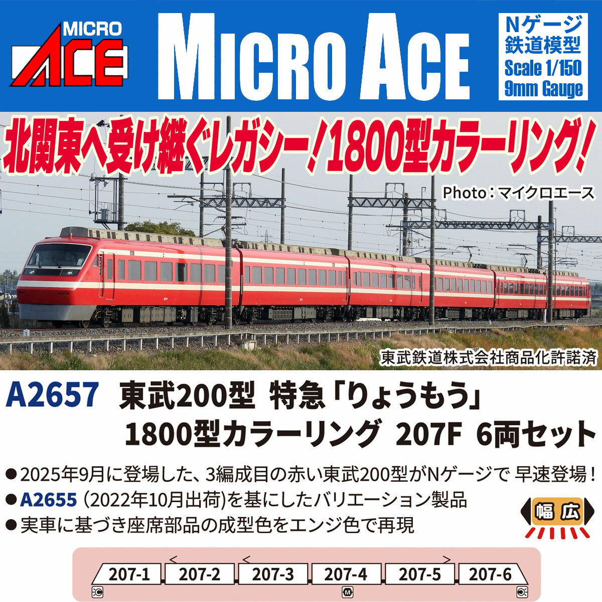 楽天市場】マイクロエース 東武 20400の通販