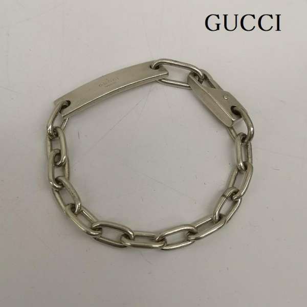 美品】GUCCI ブレスレット バングル カットアウトG ヴィンテージ 925