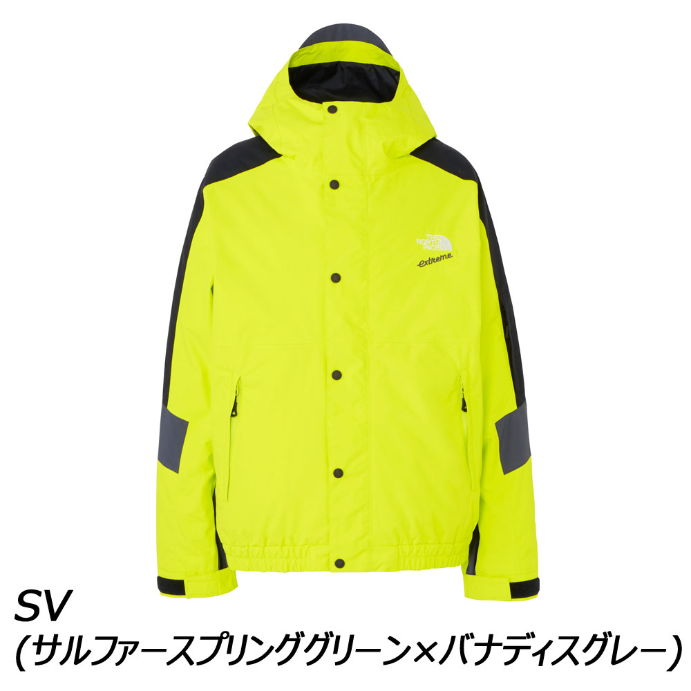 THE NORTH FACE スキーウェアセット 黒/黄 XL THE NORTH FACE スキー