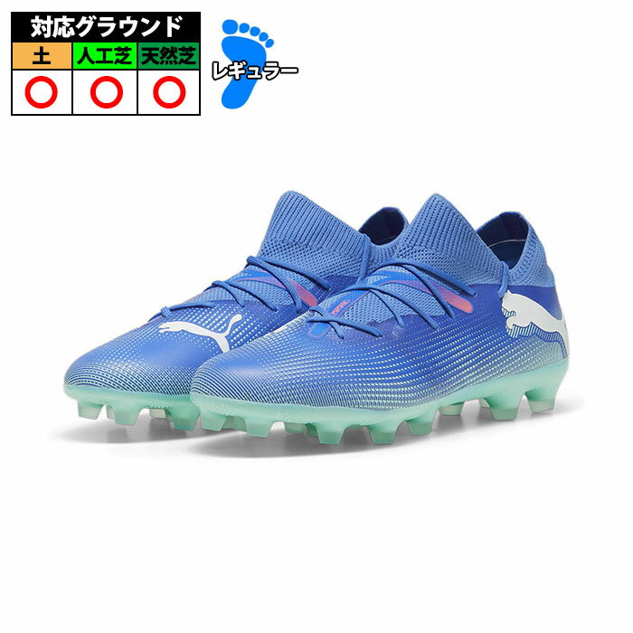 楽天市場】サッカースパイク プーマ フューチャー（カラーブルー）の通販