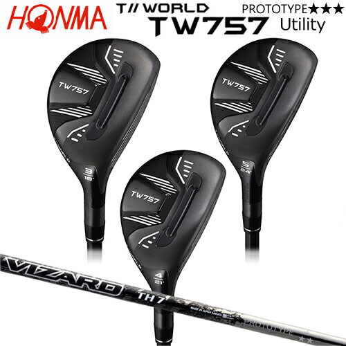 ホンマ TW757 6U 27° VIZARD TH7 PROTOTYPE ツアーワールド TW757