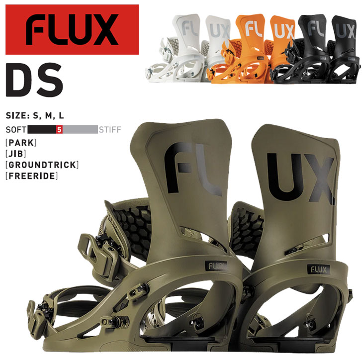 FLUX スノーボード ビンディング オレンジ/黒 RL Mサイズ 楽天市場