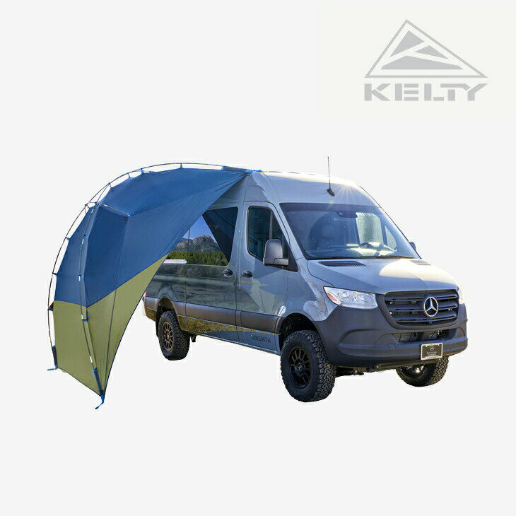 KELTY カーサイドタープ 青 BACKROADS SHELTER ケルティ Backroads