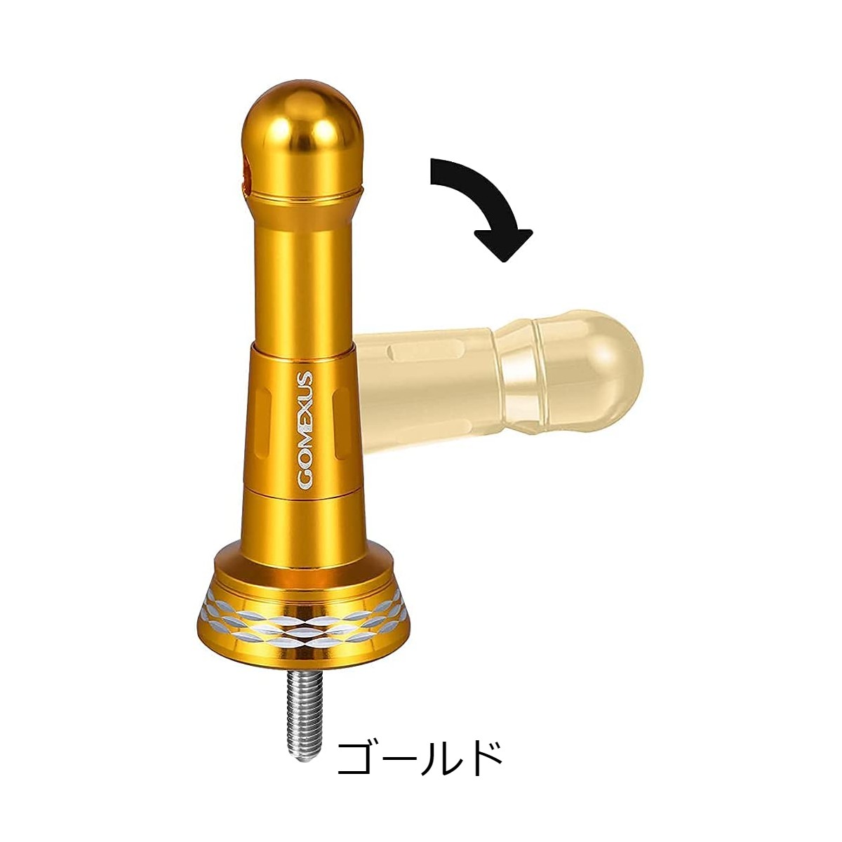 MAD CROW スピニングリールパーツ ゴールド MAD CROW スピニングリール