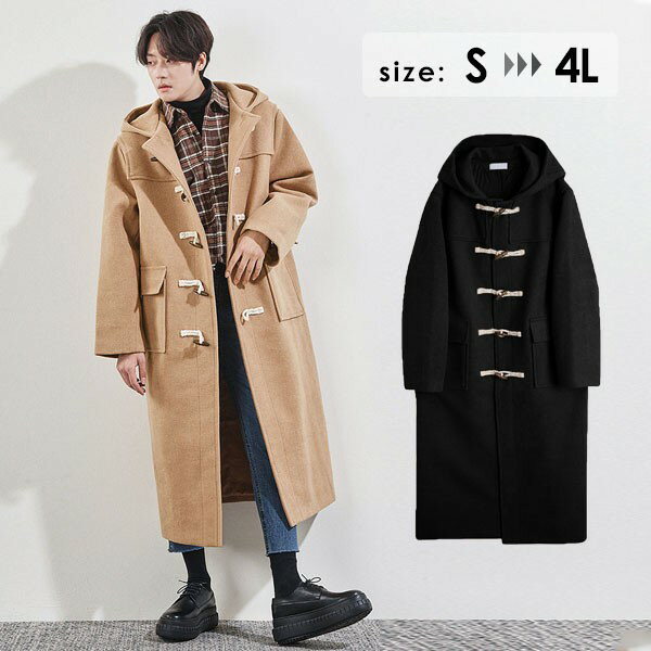 楽天市場】ダッフルコート ベージュ（メンズファッション）の通販