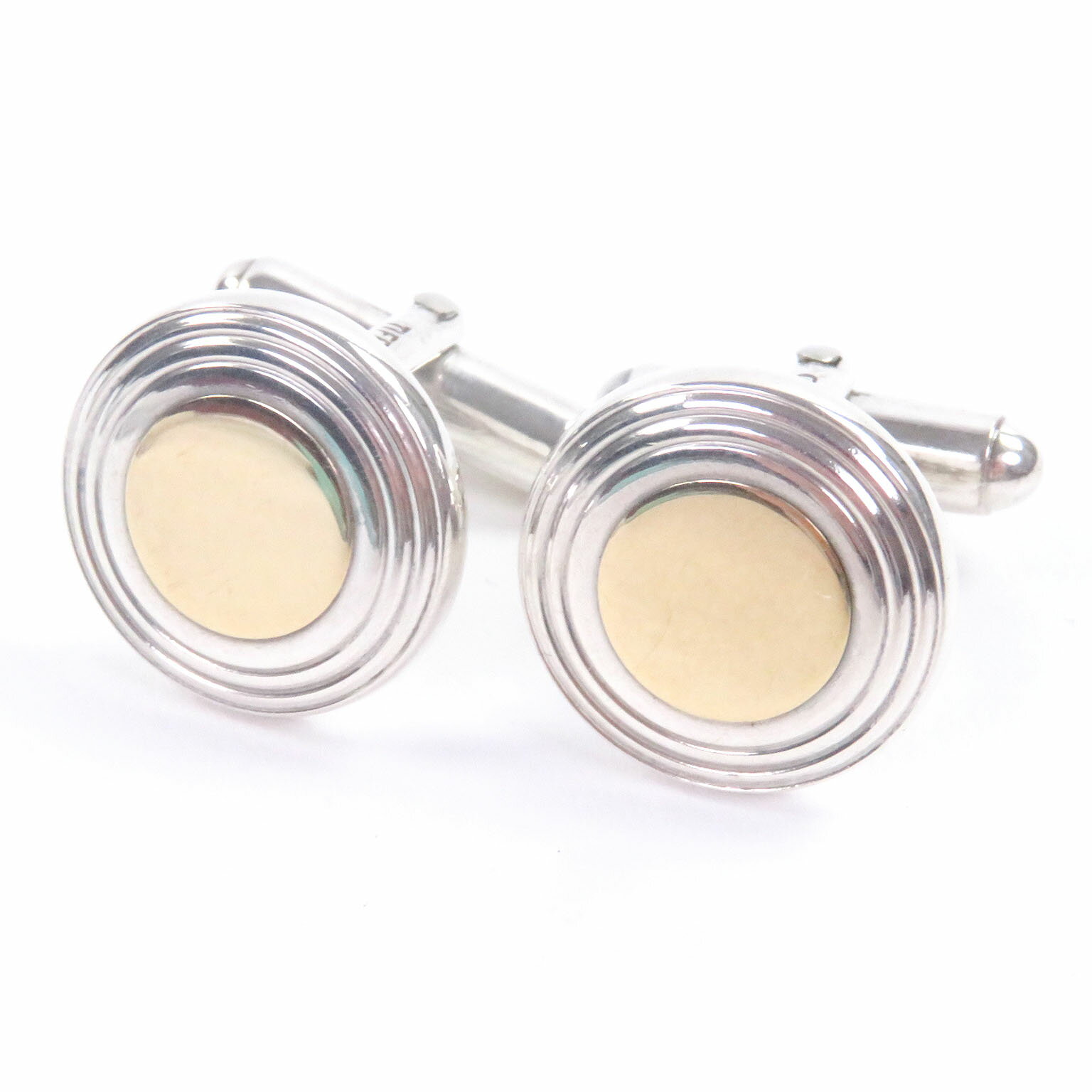 TIFFANY カフスリンクス GOLD×SILVER コンビ 〈201-1〉 TIFFANY カフス