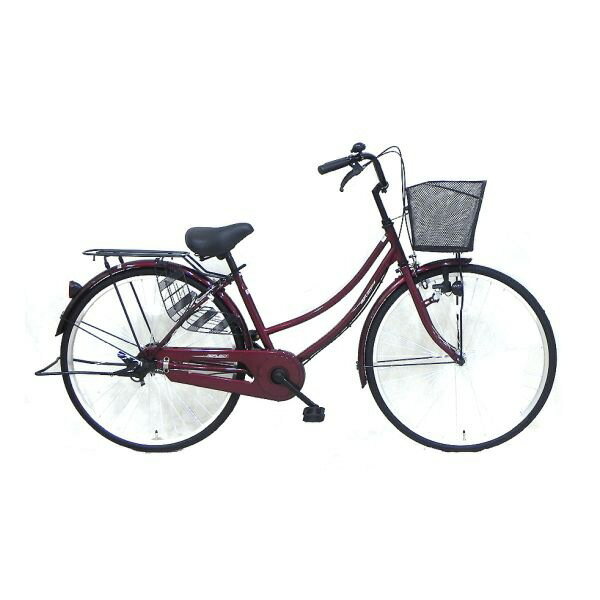 楽天市場】自転車 26インチ（カラーワインレッド）（自転車