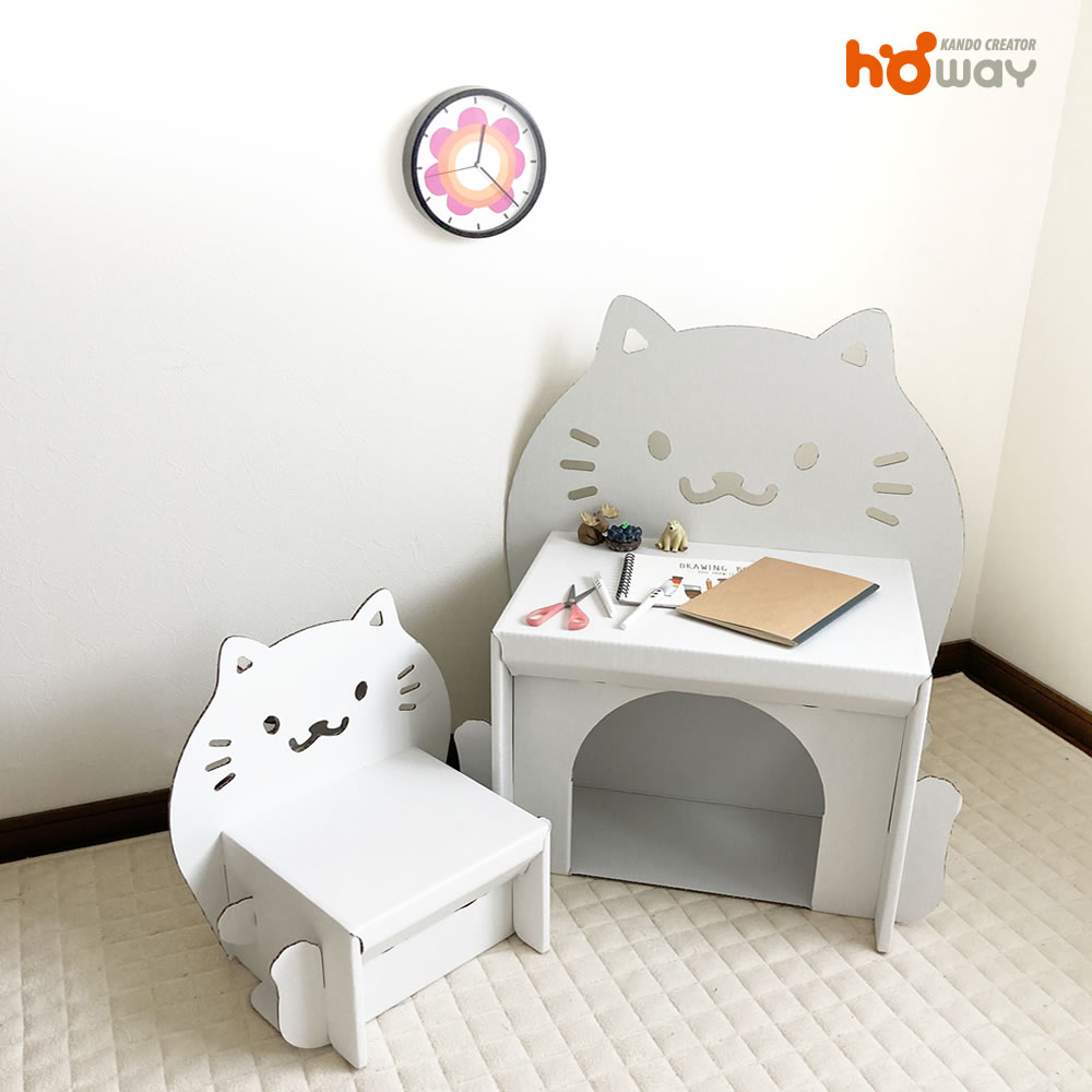楽天市場】猫（学習机｜子供部屋用インテリア・寝具・収納