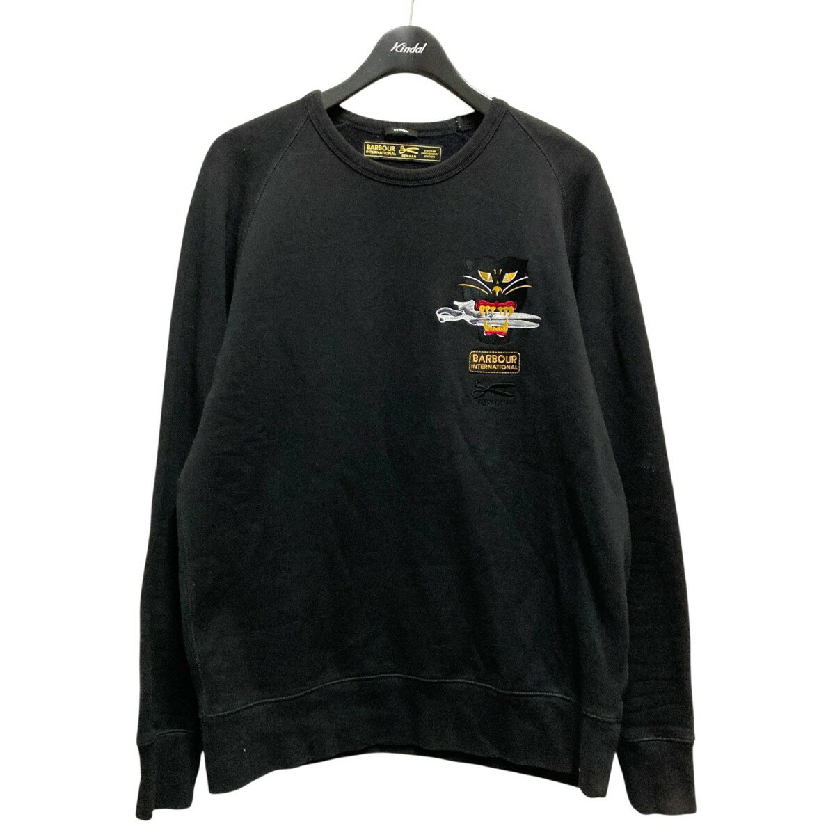DENHAM x Barbour】スウェット トレーナー SサイズBarbour クロップド