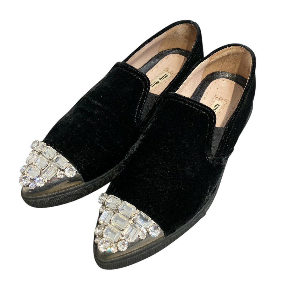 楽天市場】miumiu スニーカー ビジューの通販