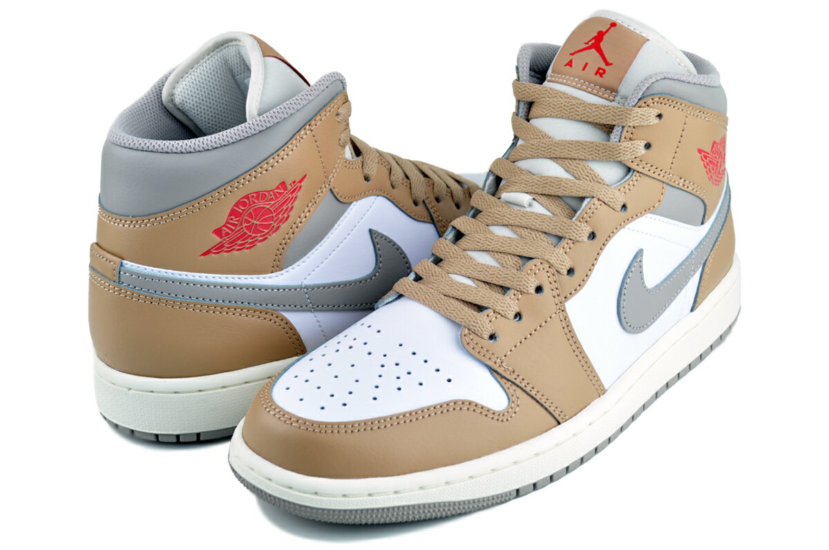 楽天市場】nike air jordan 1 mid（カラーベージュ）の通販
