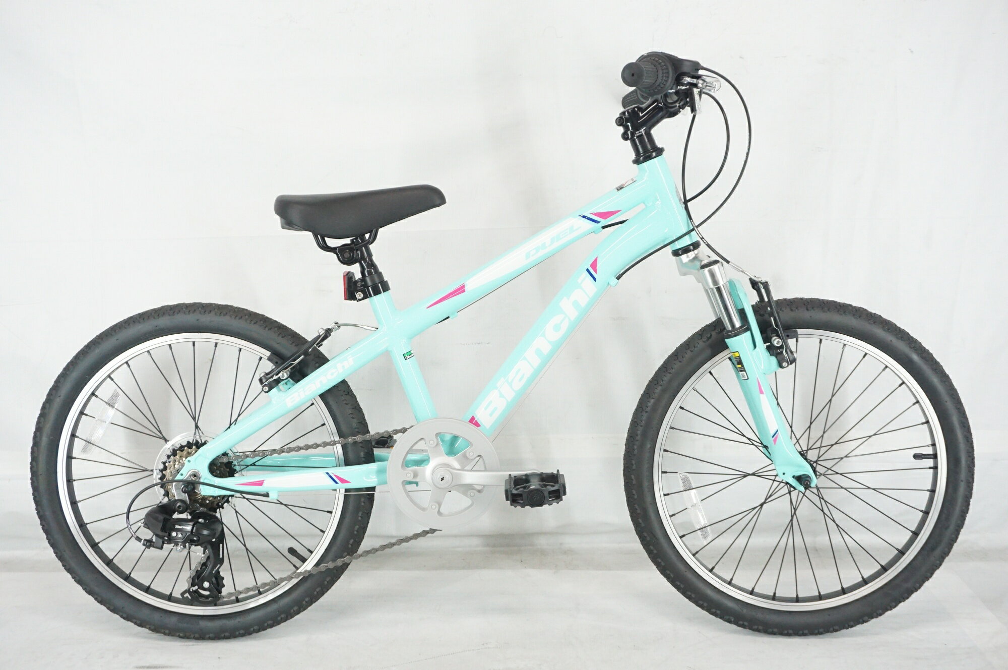 Bianchi Eagle 20インチ キッズバイク 水色 キッズバイクなのに本格的