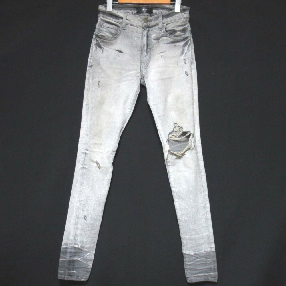AMIRI ホワイト スキニーデニム 28