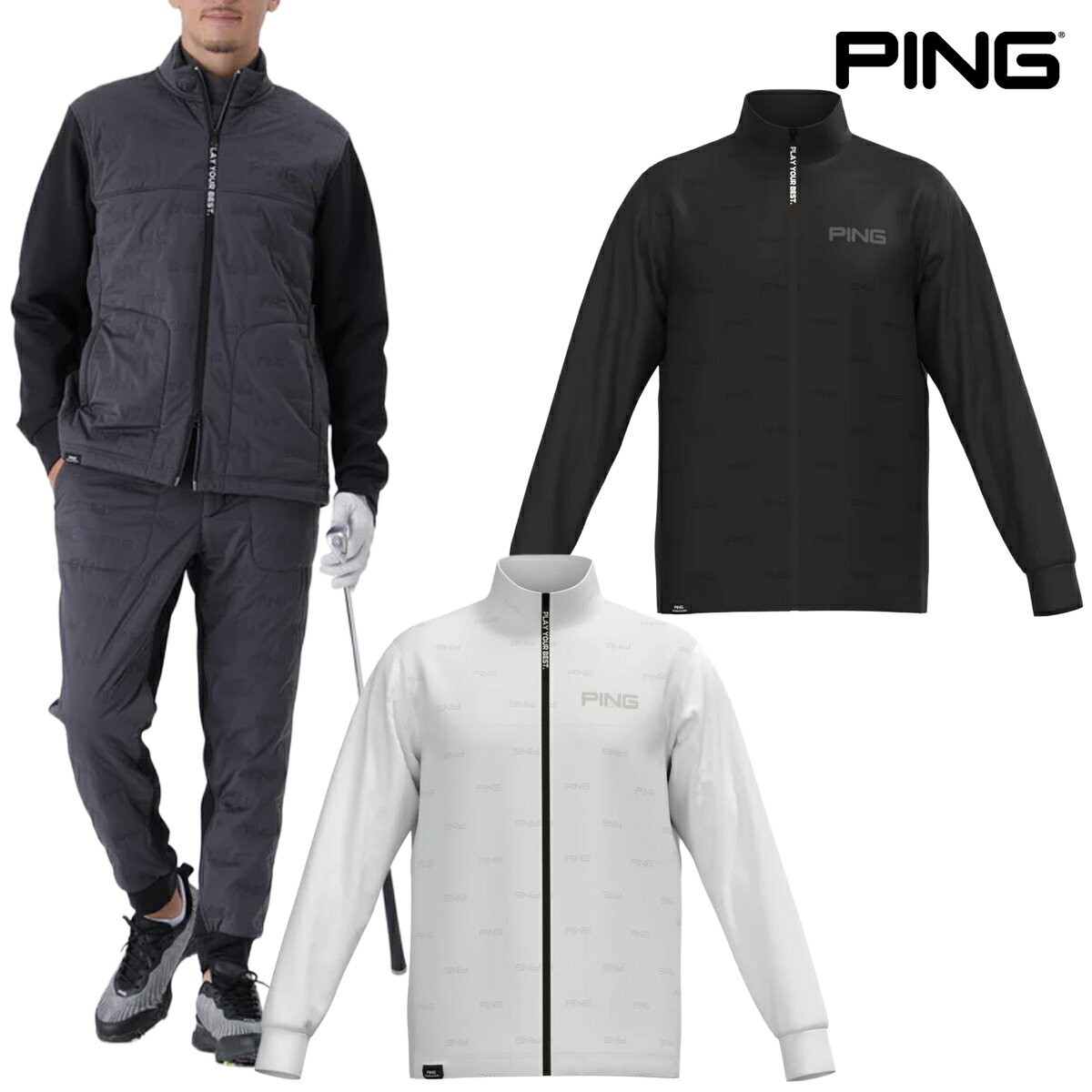 楽天市場】中綿 ブルゾン（ブランドピン）（ゴルフ｜スポーツ