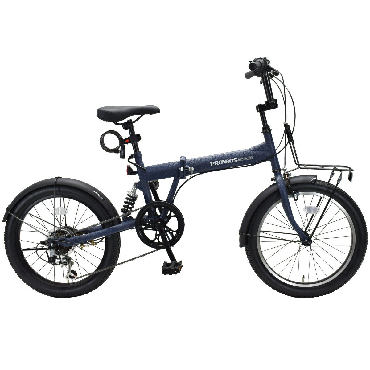 楽天市場】折りたたみ自転車（カラーネイビー）の通販