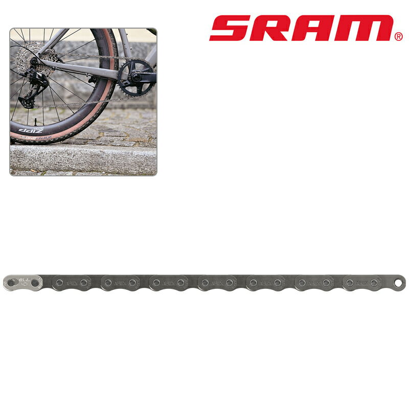 SRAM(スラム)Force AXS フラットトップチェーン 126リンク 楽天市場
