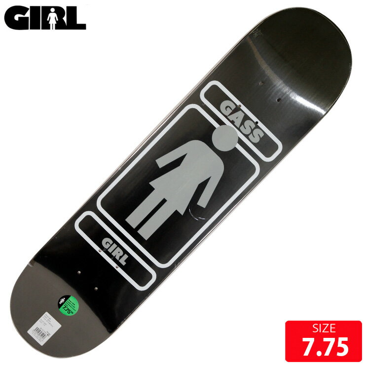 楽天市場】girl スケートボードデッキ9インチの通販