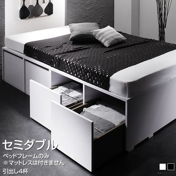 楽天市場】ダブルベッド マットレスなしの通販