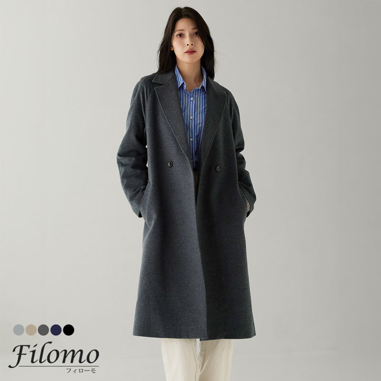 カシミヤ100% バルマカーンコート ロング丈 ゆったり XL〜2XL相当