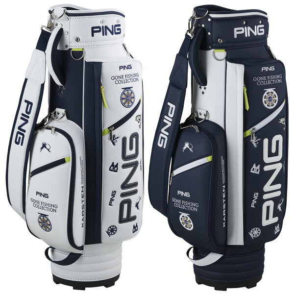 PING 軽量！キャディバッグ 水色・グレー PING 軽量！キャディバッグ