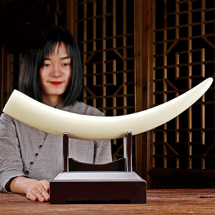H*ん様 超美品 象牙風置物 目立つ傷、汚れ無し H*ん様 超美品 象牙風