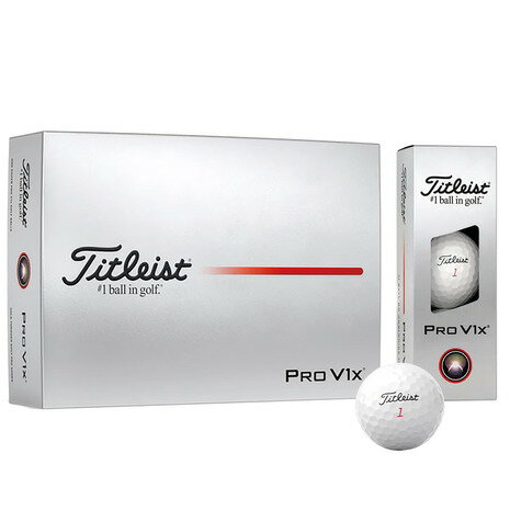 最新モデルTitleist Pro V1X ゴルフボール 4ダース Pro V1 【送料無料
