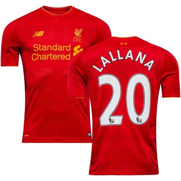 ウェア 16/17 Liverpool #20 LALLANA 2016-17 Liverpool Third Shirt