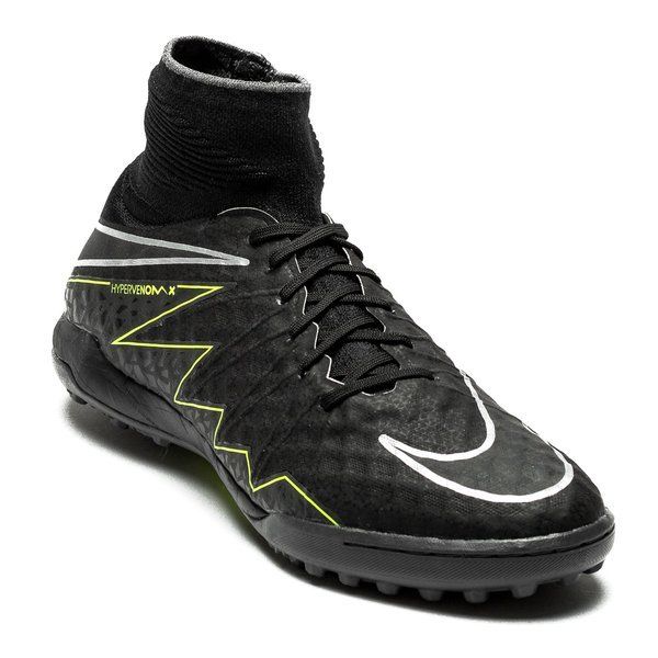 Nike HypervenomX Proximo TF Black/Volt/Metallic Silver