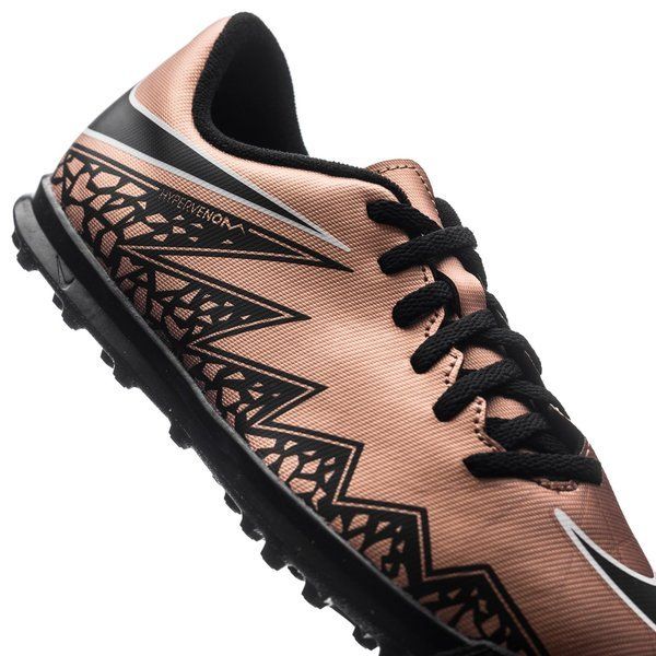 Nike Hypervenom Phade II TF Metallic Red Bronze/Black/Green Glow Kids