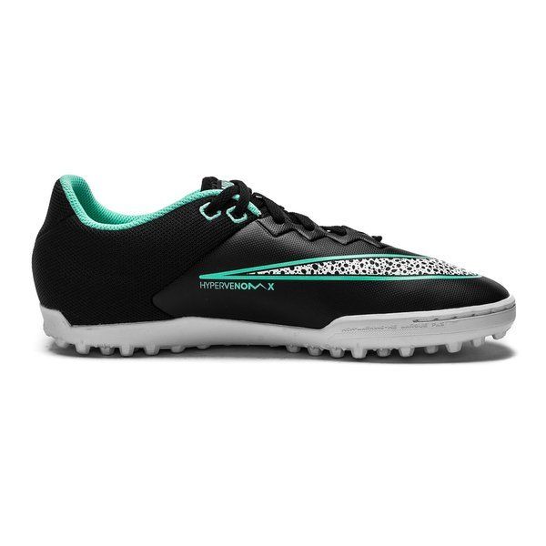 Nike HypervenomX Pro TF Black/White/Green Glow