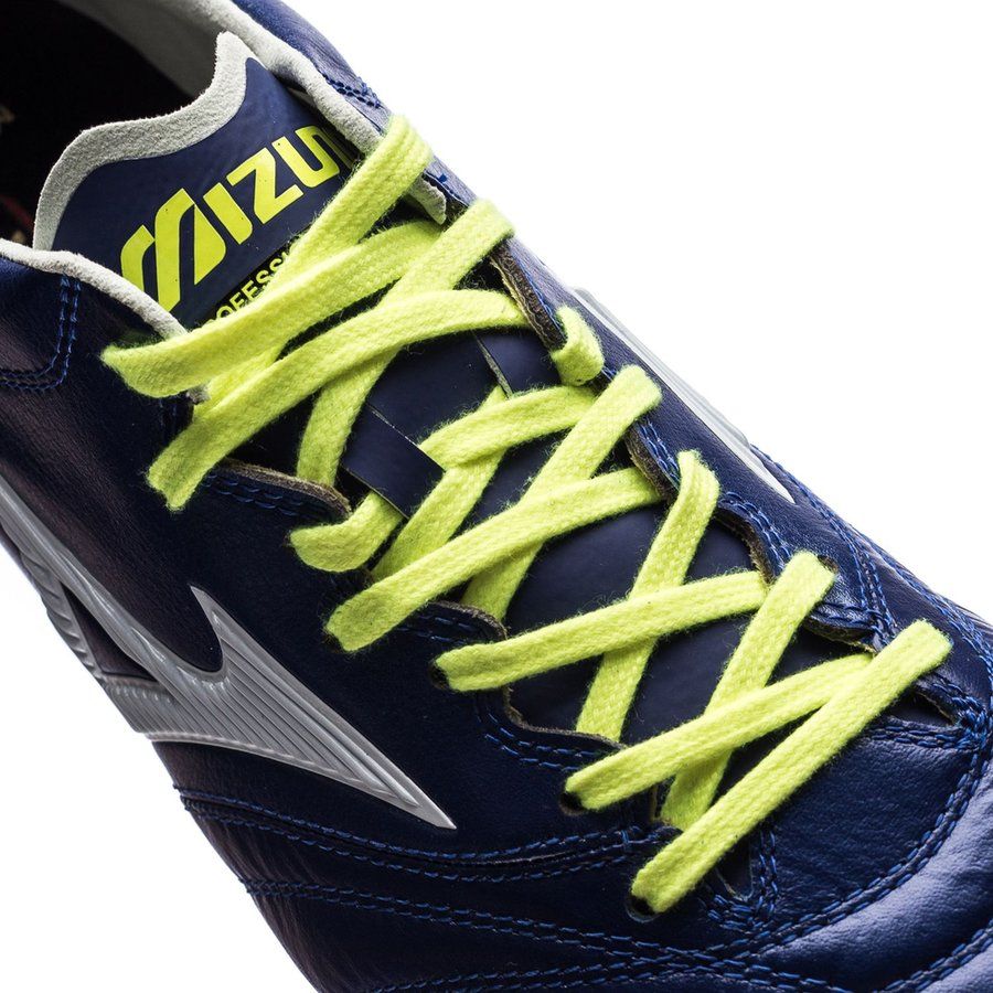 Mizuno Morelia Neo II SG Made in Japan - Blue Print/White/Safety