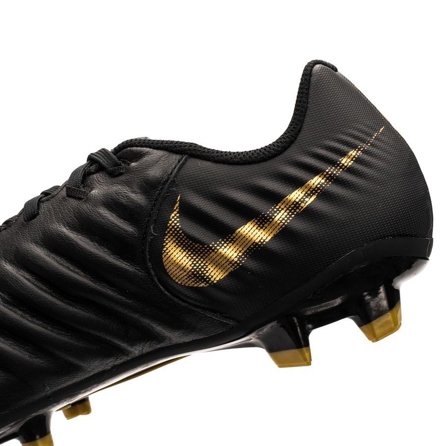 Nike Tiempo Legend 7 Academy FG Black Lux - Black/Metallic Vivid Gold