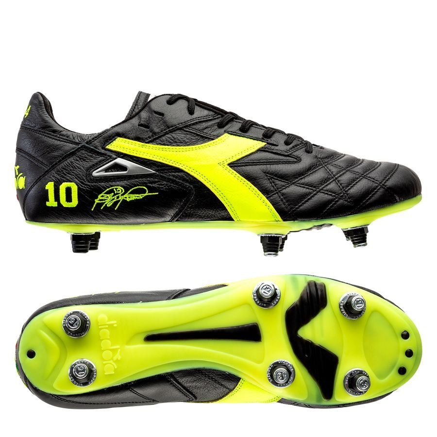 Diadora Roberto Baggio M. Winner R OG SG - Black/Yellow