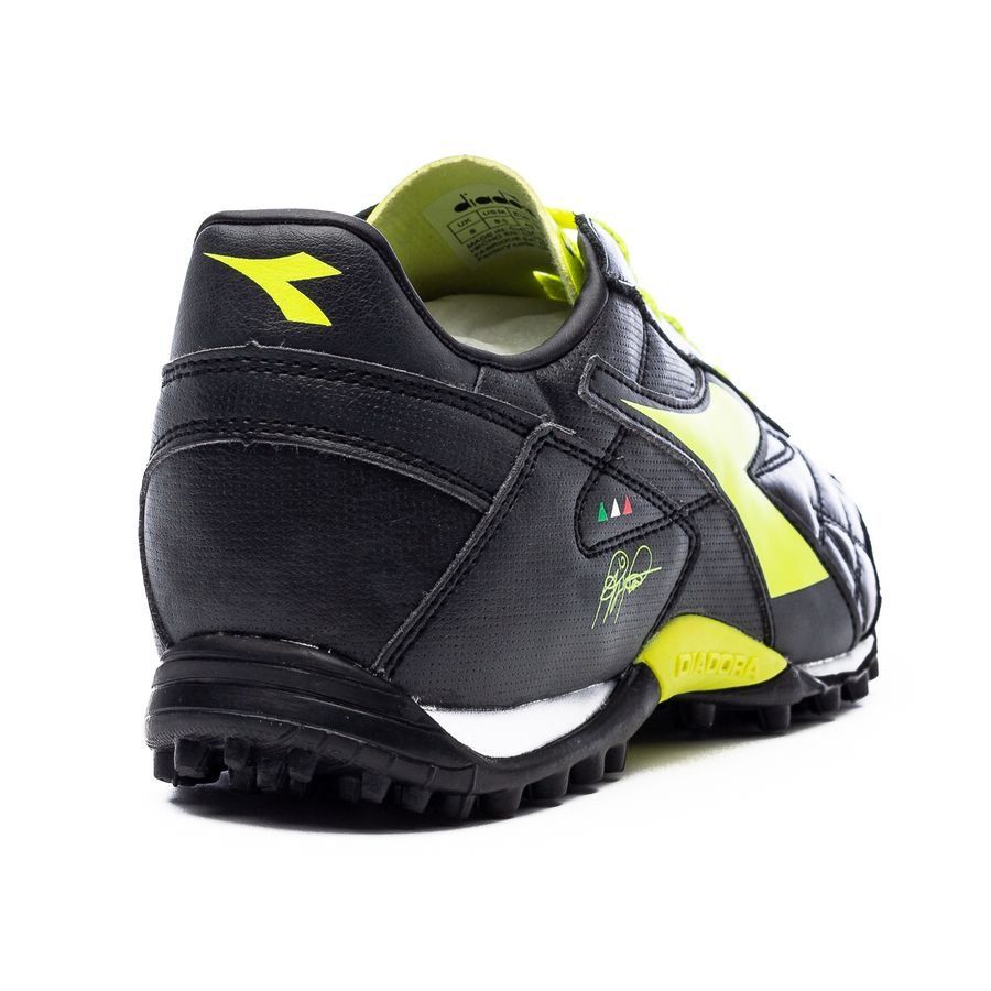 Diadora Roberto Baggio 03 LT TF - Black/Yellow