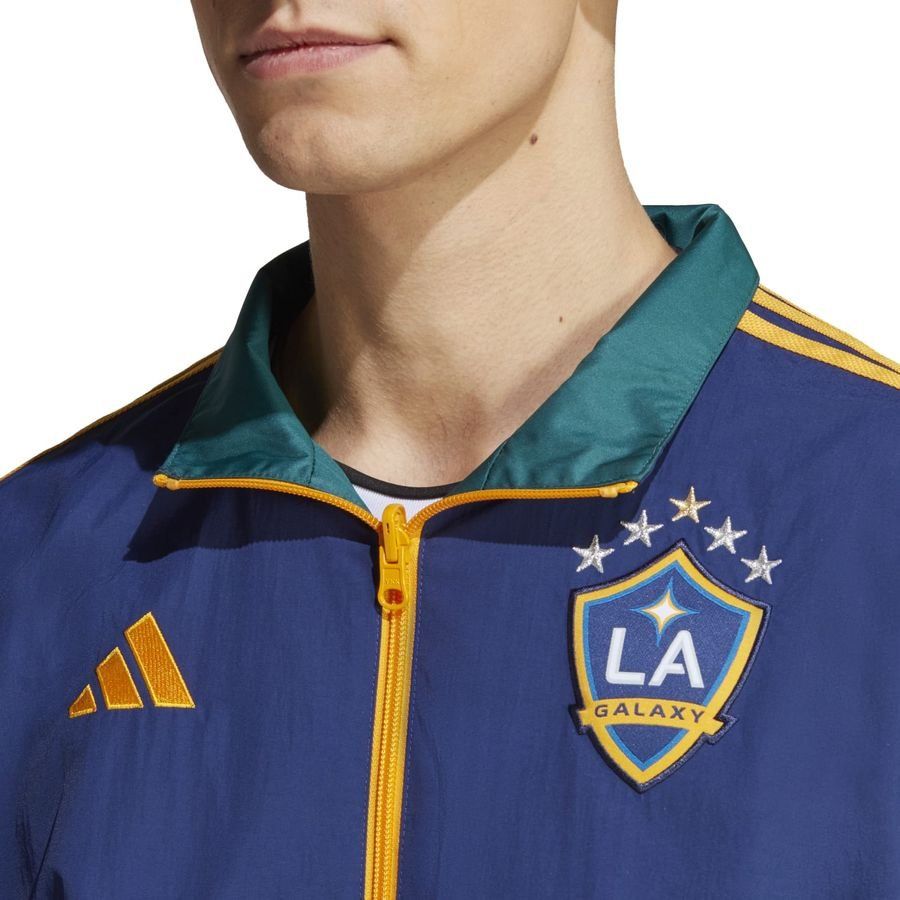 LA Galaxy Jacket Anthem Reversible - Dark Blue/Yellow