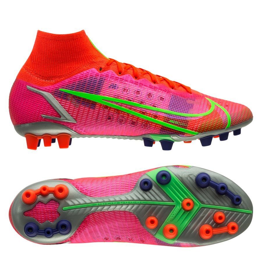 Nike Mercurial Superfly 8 Elite AG-PRO Spectrum - Bright Crimson